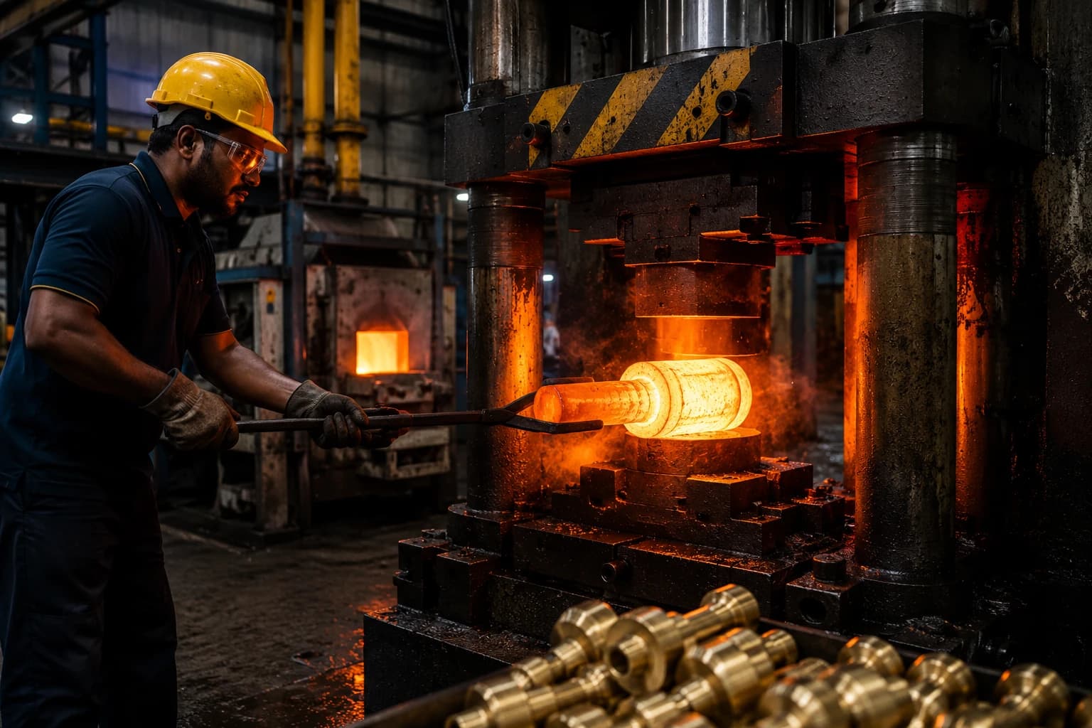 Forging section